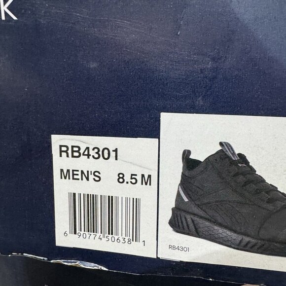Reebok Mens Fusion Formidable Work Sneaker Black Size 8.5 M